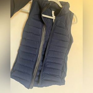 Navy blue vest
